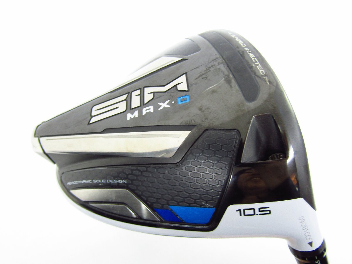 TaylorMade テーラーメイド SIM MAX・D 10.5 Flex:S ゴルフクラブ ▼SP11641拍卖