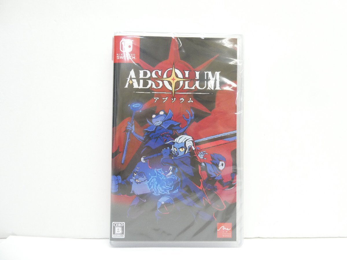 未開封 Nintendo Switch Absolum アブソラム ゲームソフト △WE2547拍卖