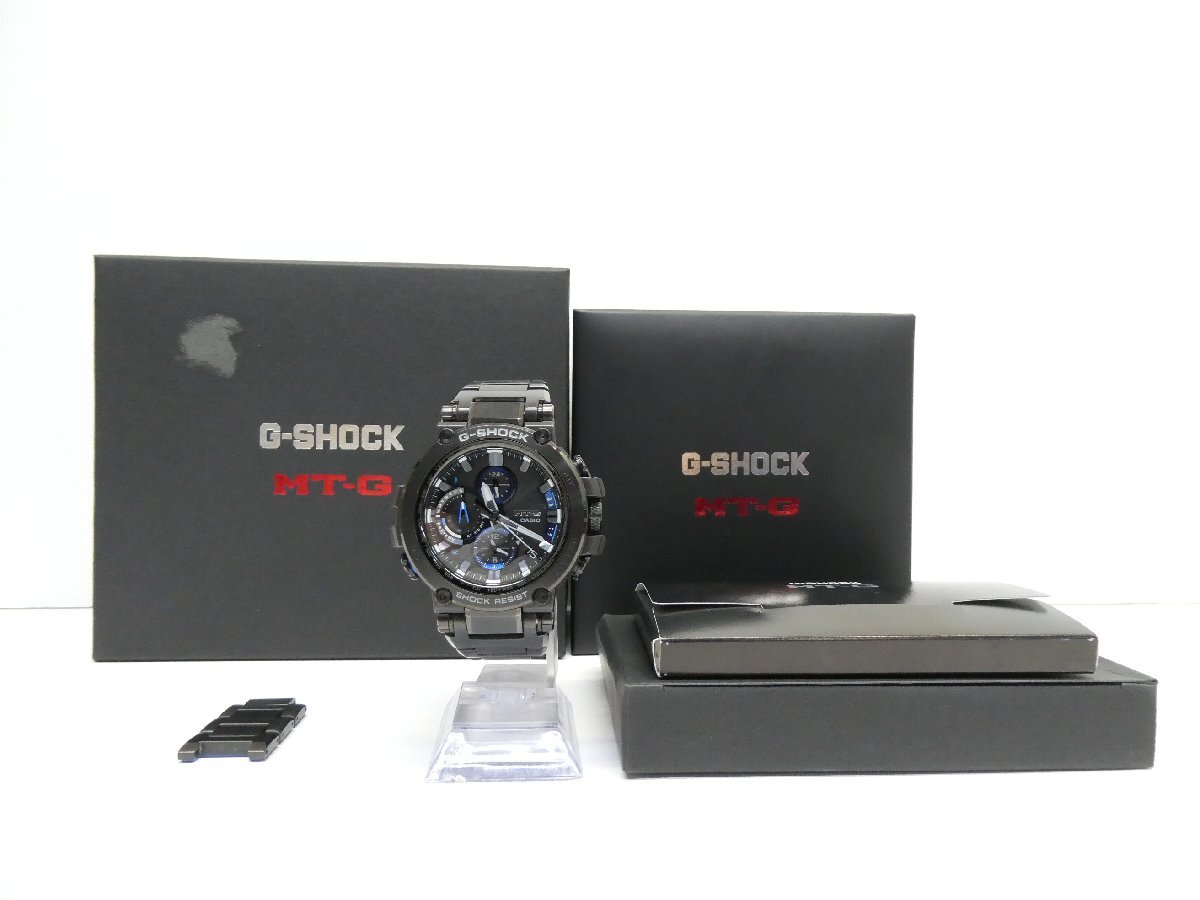 CASIO カシオ G-SHOCK MTG-B1000 ソーラー Bluetooth 箱付 腕時計 △WA6530拍卖