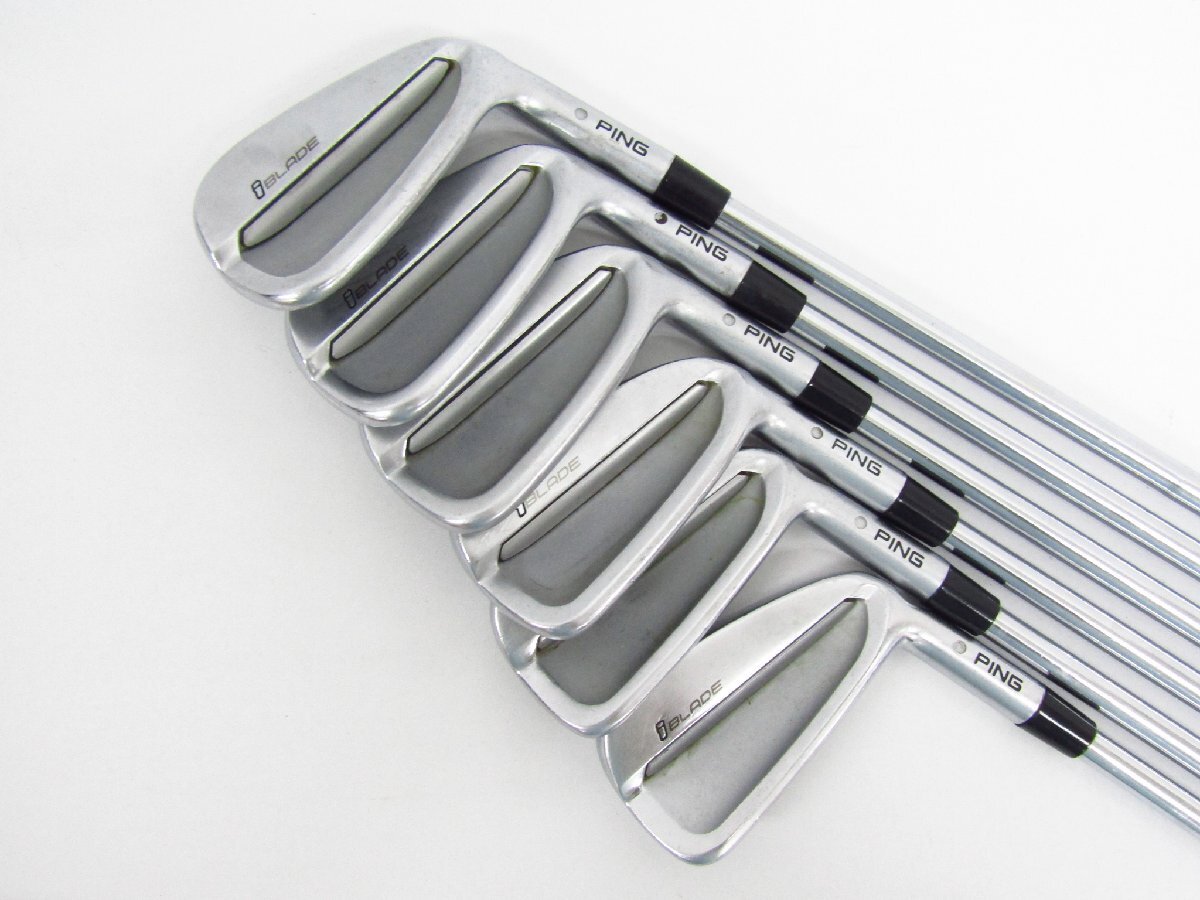 PING ピン I BLADE アイアン 5~9・P 6本セット flex:S ゴルフクラブ ◆ SP11739拍卖