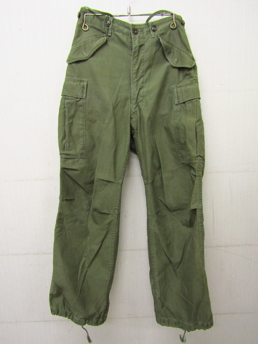 M-51 TROUSER MENS COTTON WIND RESISTANT カーゴパンツ SIZE:XS ◇WF2547拍卖