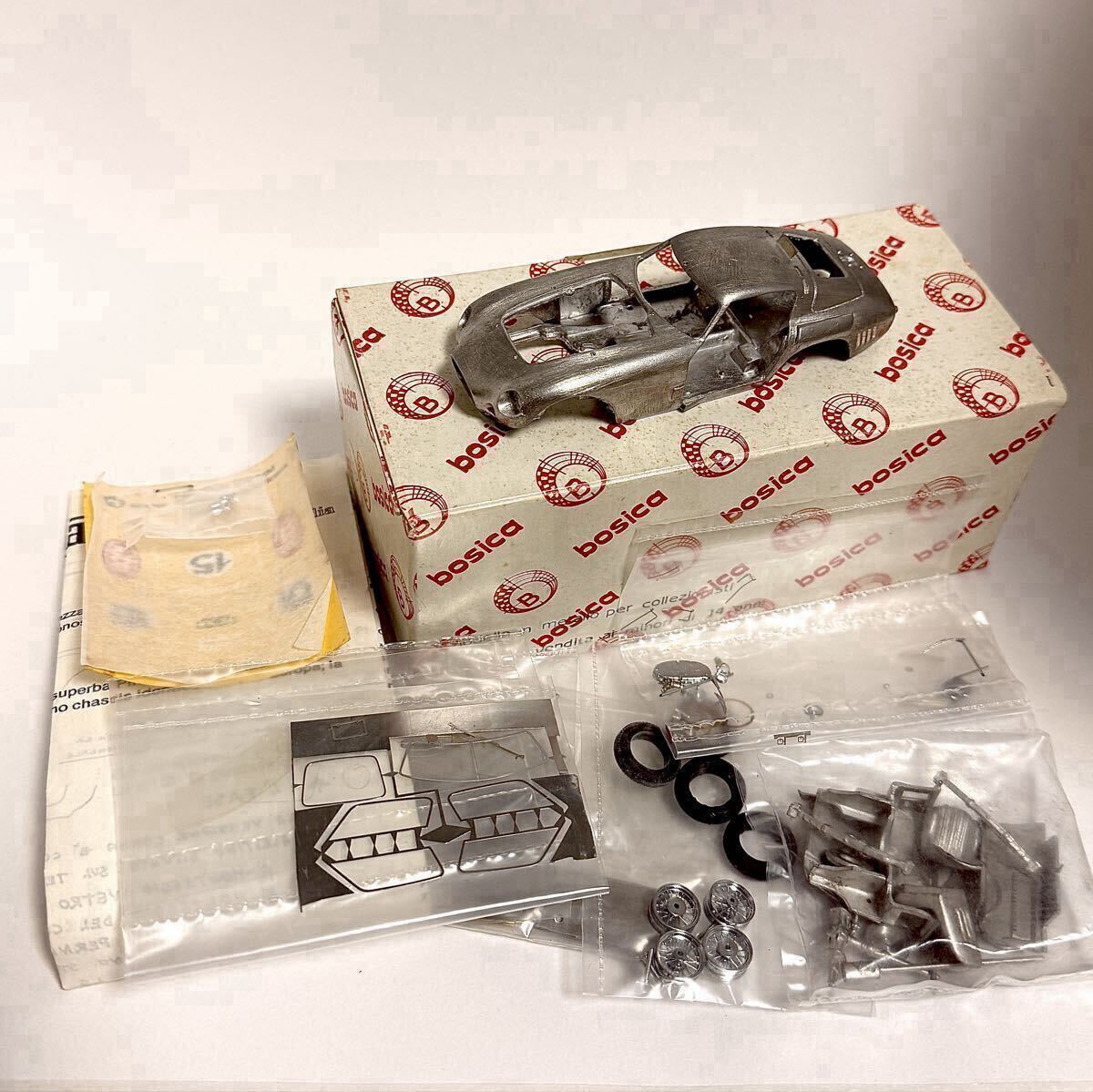 超希少 bosica Ferrari 375 Mille Miglia ホワイトメタル フルディテールキット made in Italy拍卖