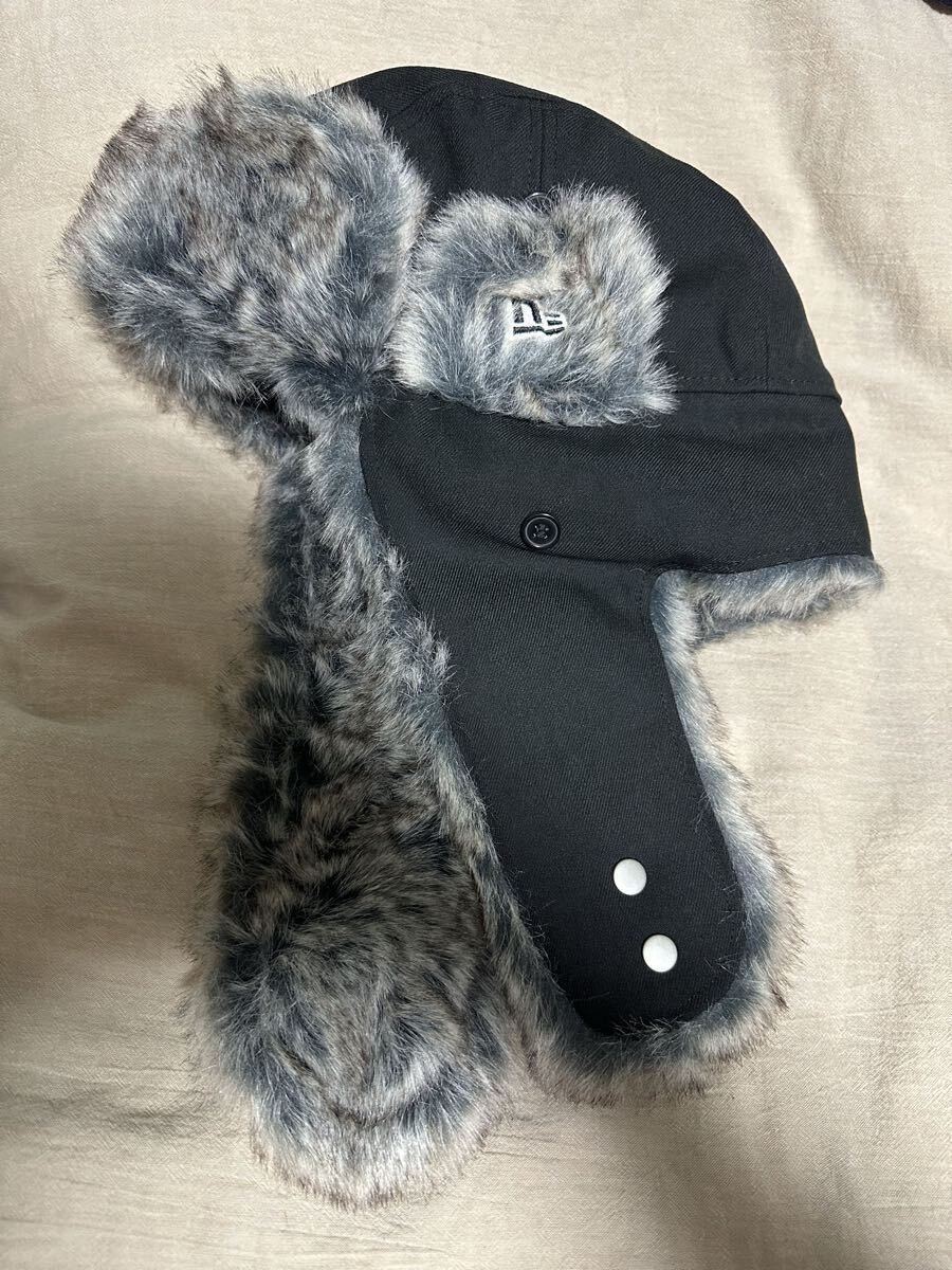 【新品】 NEW ERA ニューエラ フライト ボンバー キャップ L ブラック拍卖