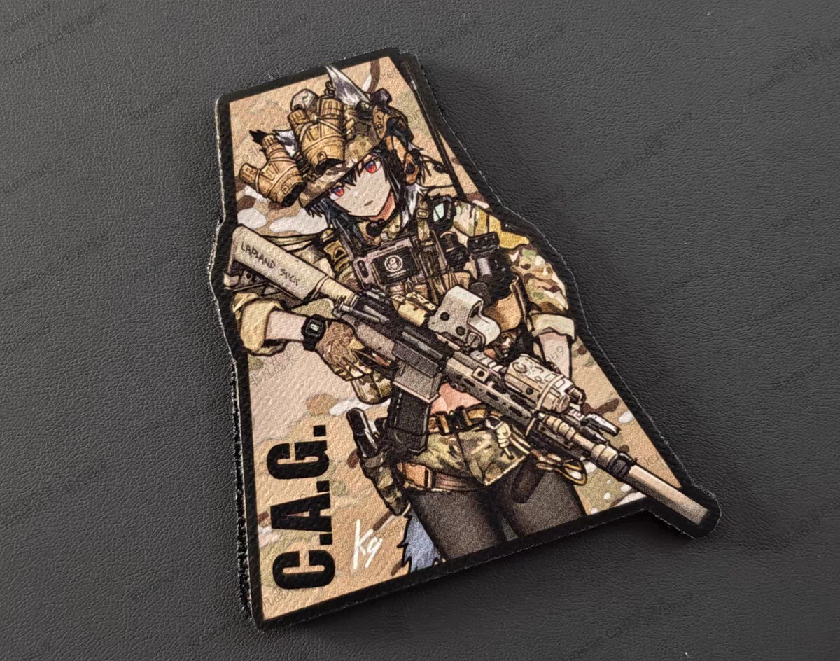 CAGガールパッチ アークナイツ テキサス拍卖