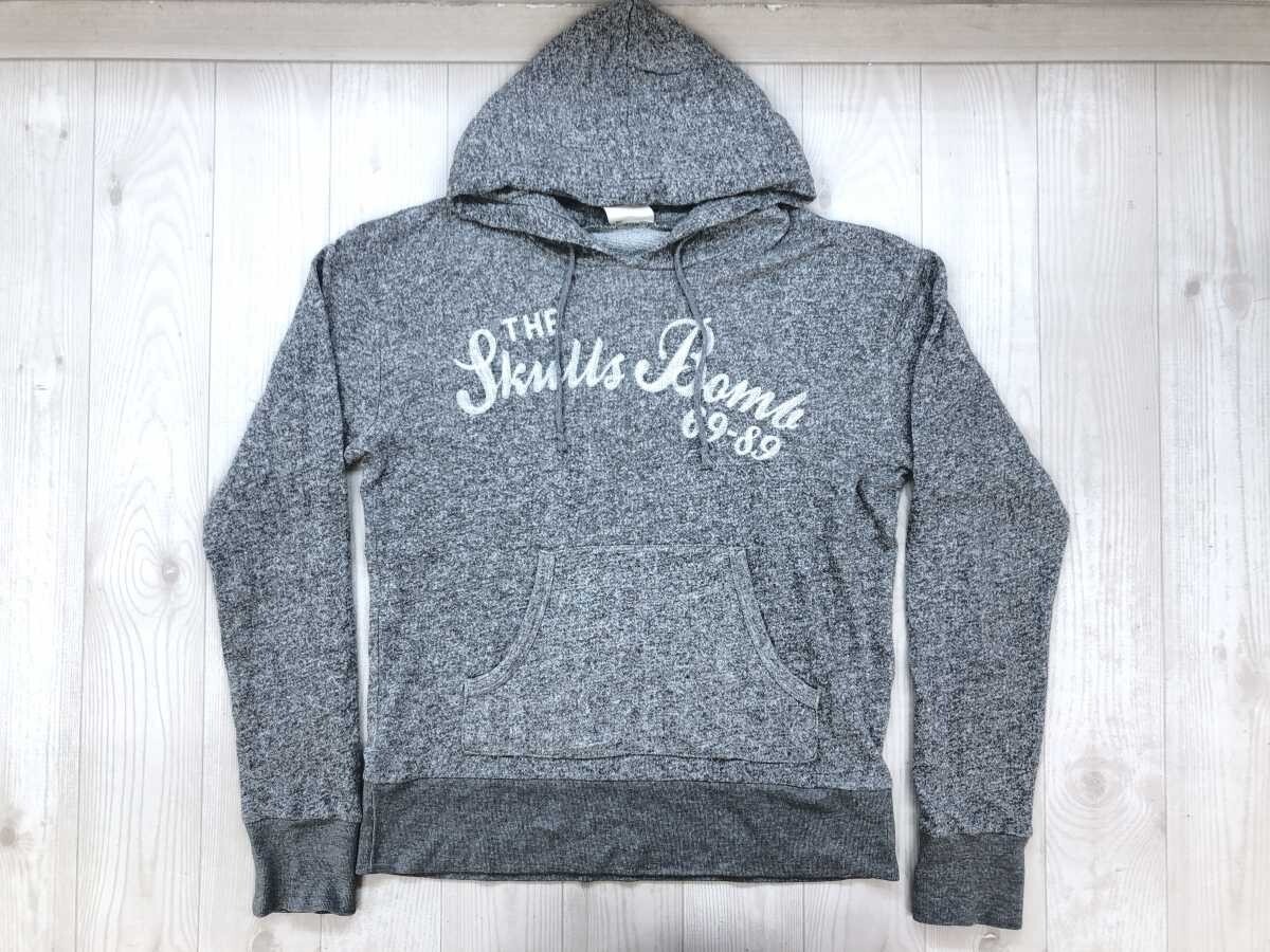 Perfect Style Griffin Tamer 1967 レトロ アメカジ チェーンステッチ刺繍 裏パイル スウェット パーカー メンズ コットン混合 M 杢グレー拍卖