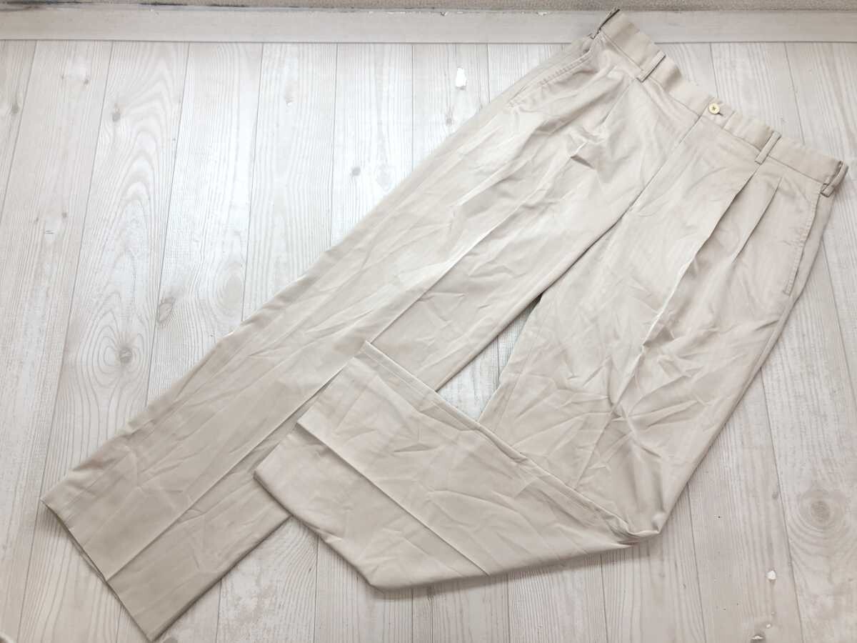 プロギア PRGR PROGEAR GOLF スポーツ トラッド ゴルフ ヘリンボーン シャドーストライプ スラックスパンツ ボトムス メンズ 77 ベージュ拍卖