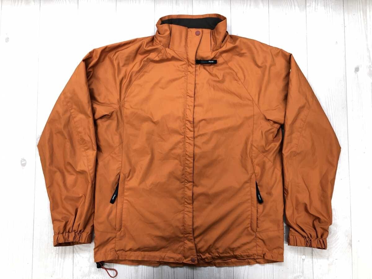 フェニックス Phenix アメカジ スポーツ アウトドア 比翼ブルゾン ジャケット ポケッタブル メンズ 裏起毛 ポリエステル100% M オレンジ拍卖