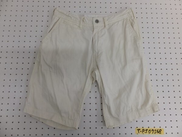 RAGEBLUE レイジブルー メンズ コットン ストレッチハーフパンツ M オフホワイト拍卖