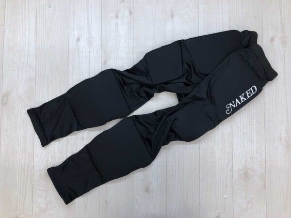 ネイキッド NAKED ジャパーナ スポーツ スキー スノーボード プロテクター ロング スパッツ パンツ ボトムス メンズ S 黒拍卖