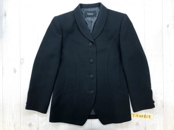 LOVE LIAISON ラブリエゾン レディース 日本製 肩パッド入 フォーマル ジャケット 11AR 黒拍卖