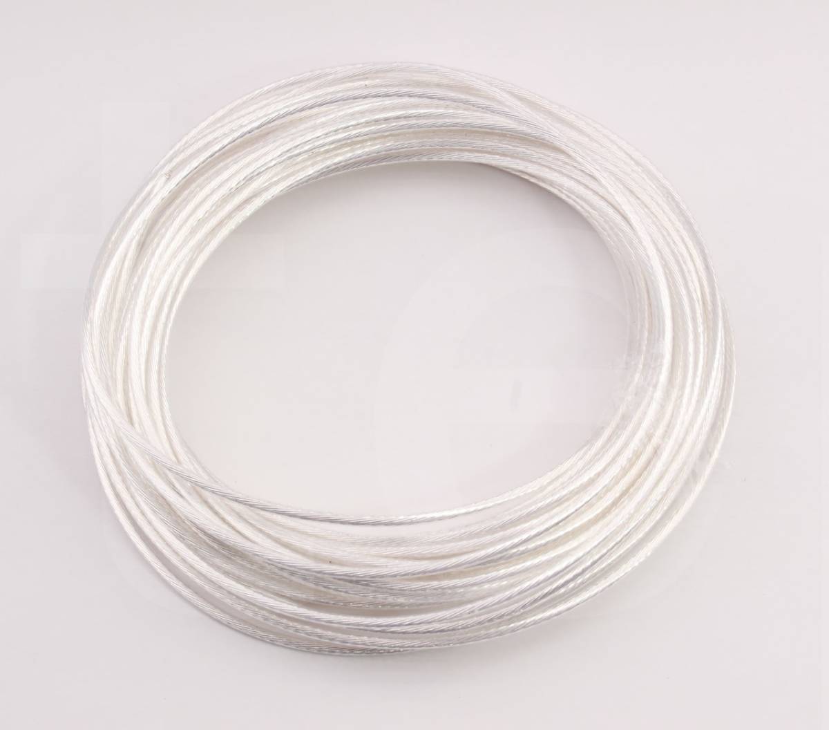 テフロン被覆 銀メッキ銅撚り線 1.5平方ミリ(AWG16相当) 1.5sq 10mセット 高純度ケーブル 音響・電源用ケーブル 配線材 F1510 送料180円拍卖