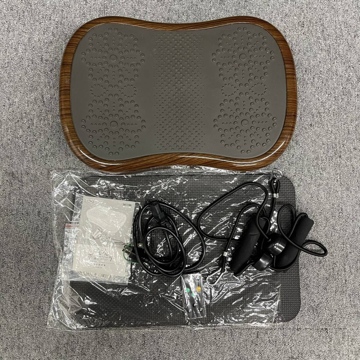 【3622A】LABO ブルブルボーテ 振動マシン CL-BB-100 ウッドブラウン 良品 稼働品 クルールラボ株式会社 リモコン付き ark01拍卖