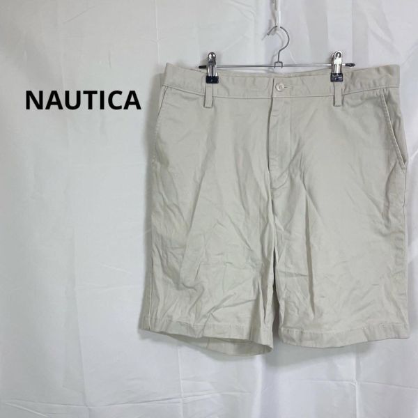 ノーティカ◇NAUTICA ショートパンツ【34W】無地 カジュアル 春夏服拍卖