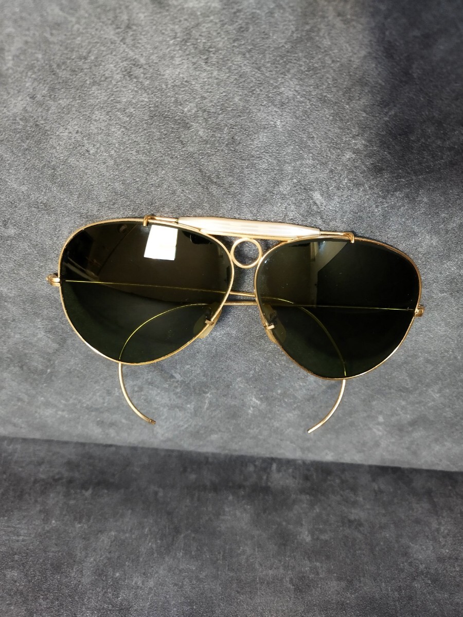 ビンテージ レイバン サングラス ティアドロップ ボシュロム Ray-Ban アビエーター拍卖