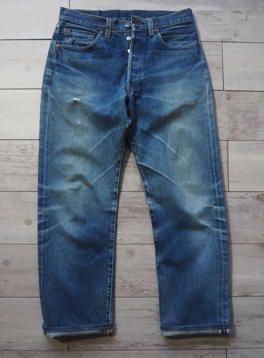 96s バレンシア USA LEVI'S 501xx ギャラパッチ付E w32 501-0004 90s リーバイス拍卖