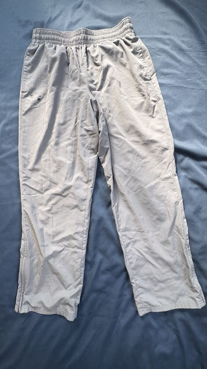 アンダーアーマー ウーブンパンツ グレー メンズL拍卖