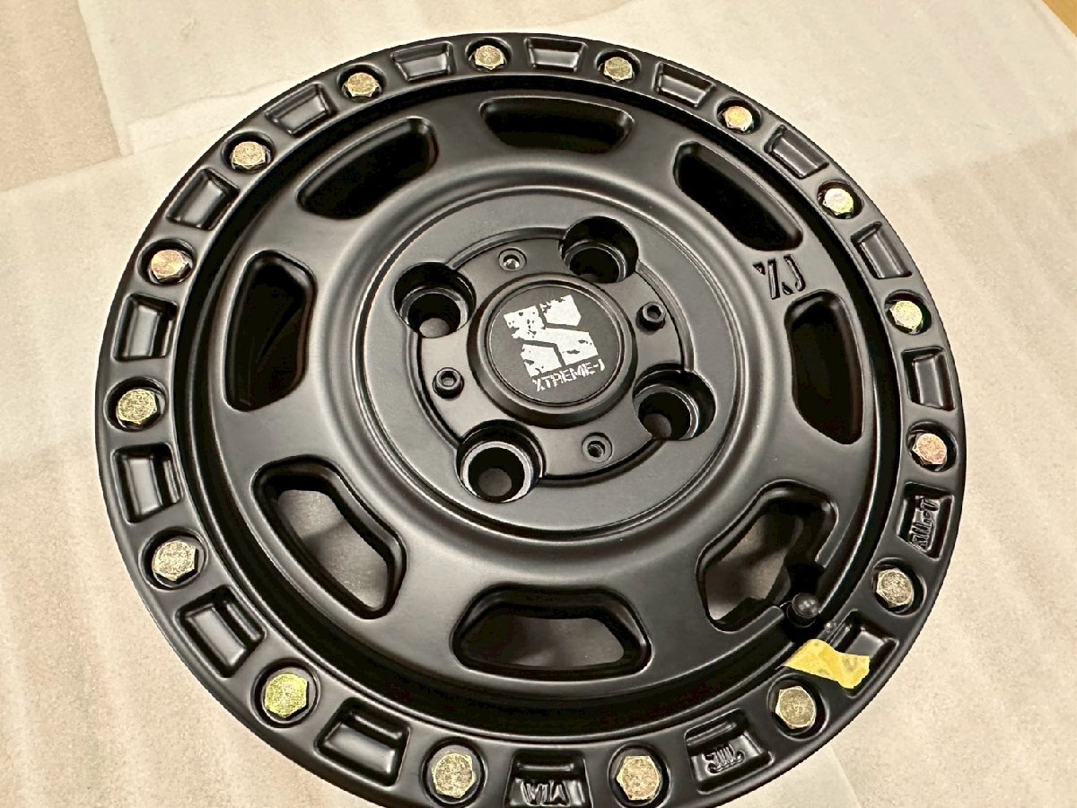 MLJ エクストリーム-J XJ07 12インチ 4.0J+42 4穴PCD100 1本のみ補修用等に 【本数限定】 特価品 拍卖