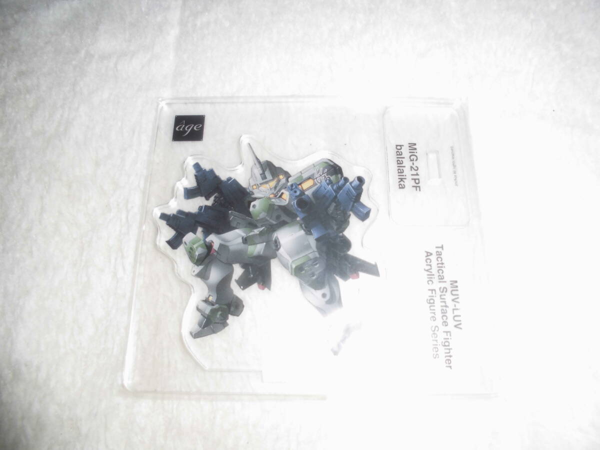 H24L034 マブラヴ シュヴァルツェスマーケン MiG-21PFバラライカ アクリルスタンド拍卖