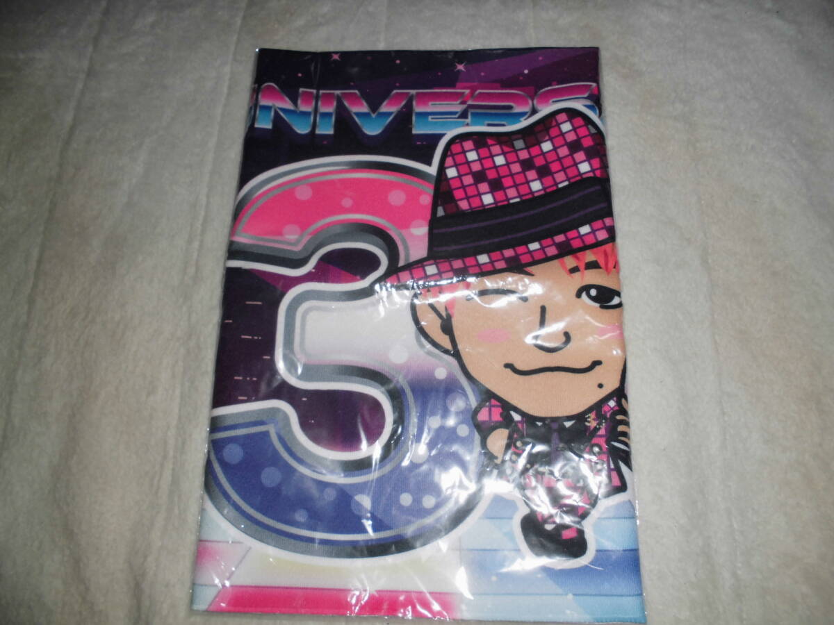 H24L110 FANTASTICS 3周年 オンラインブース フェイスタオル ( プチキャラ ) 世界 拍卖