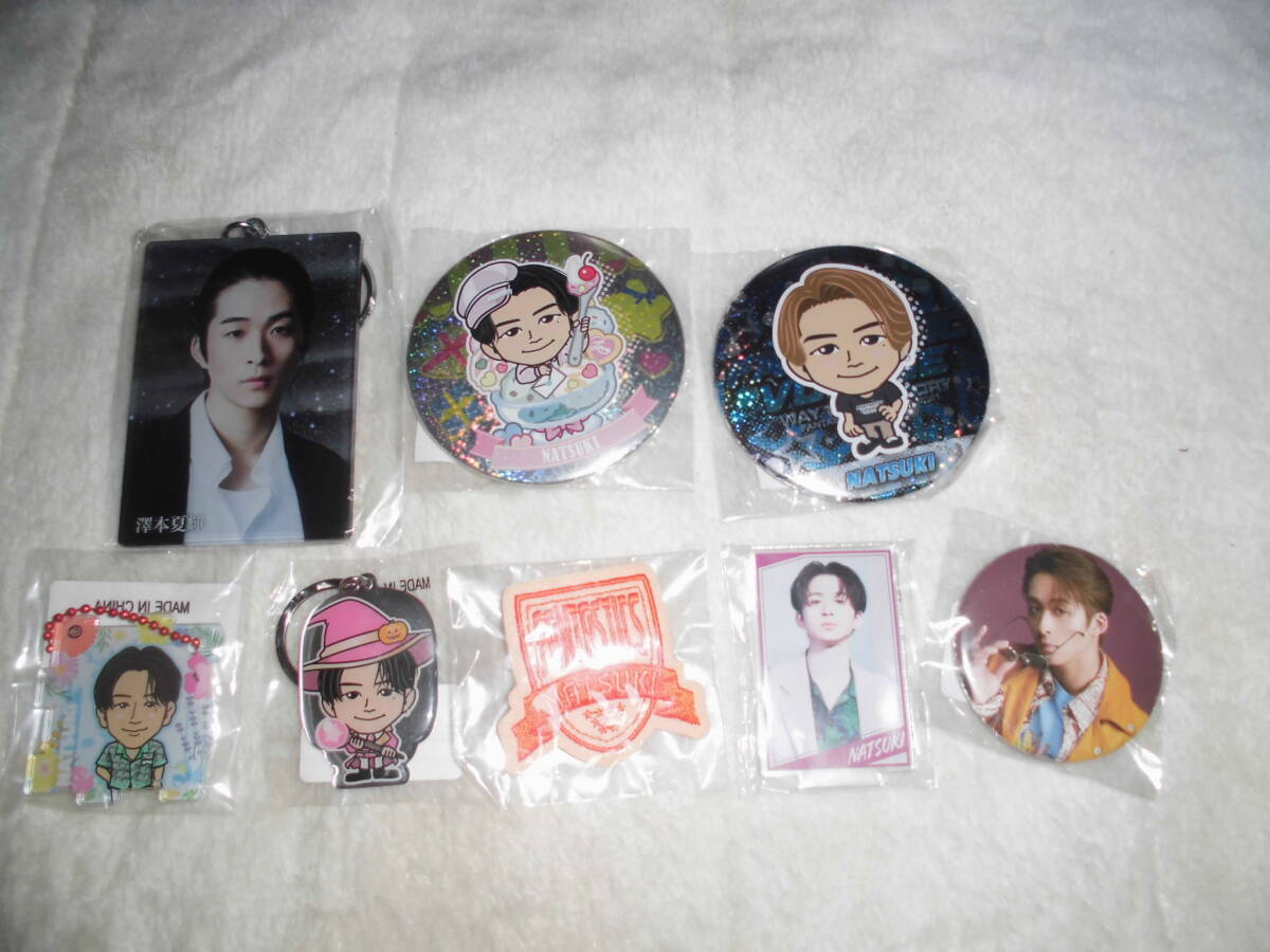 H24L107 EXILE TRIBE 澤本夏輝 グッズまとめて キーホルダー 缶バッジなど拍卖