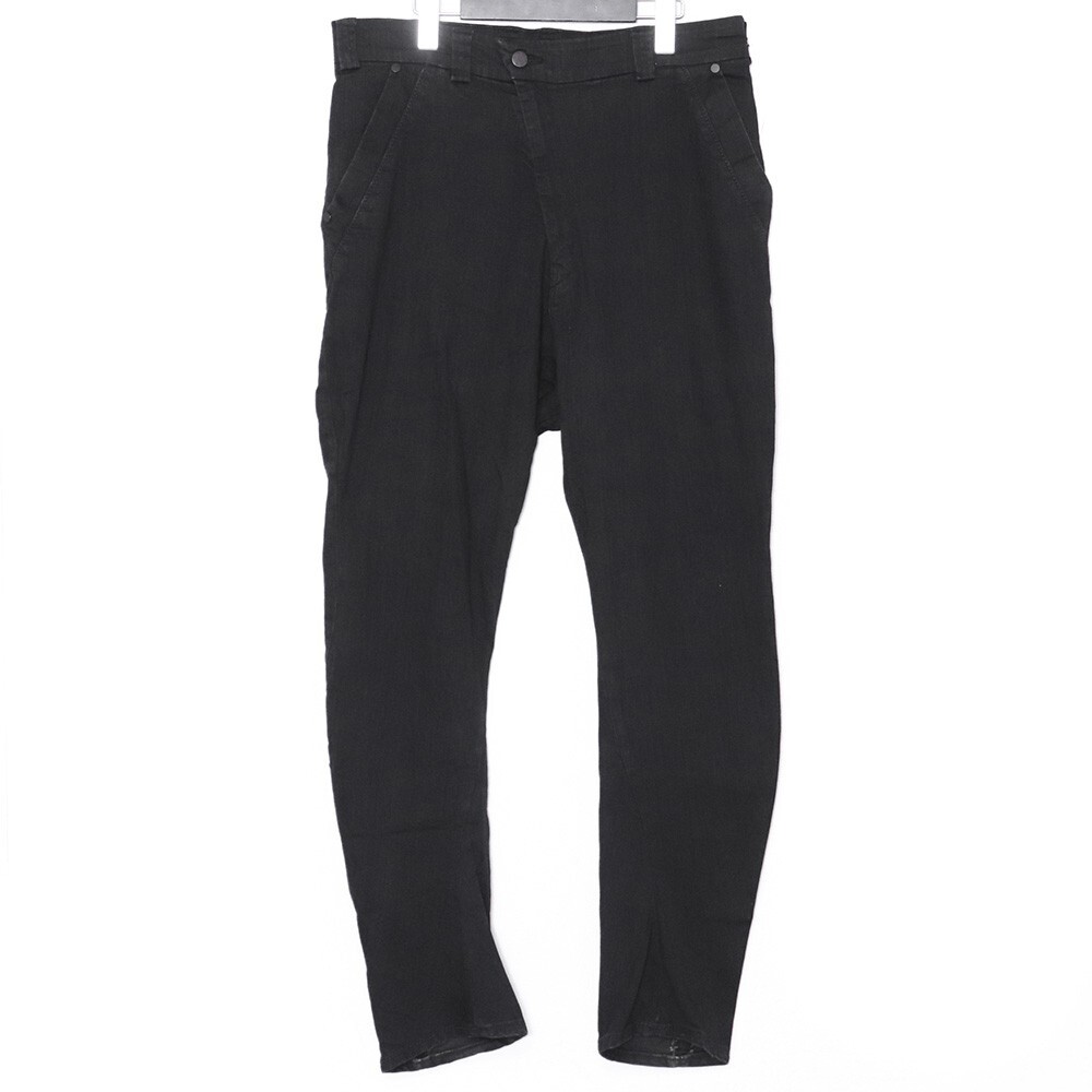 DEVOA Slim Fit Selvedge Denim サイズ2 ブラック デヴォア スリムフィットセルヴィッチデニムパンツ ワッシャー加工拍卖