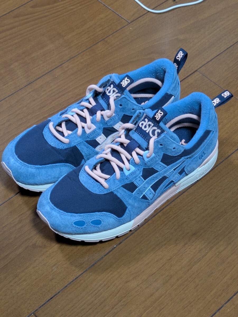 【美品/限定】 asics アシックス GEL-LYTE OG ゲルライトOG H7XSK ブルー系 26cm スニーカー ランニングシューズ拍卖