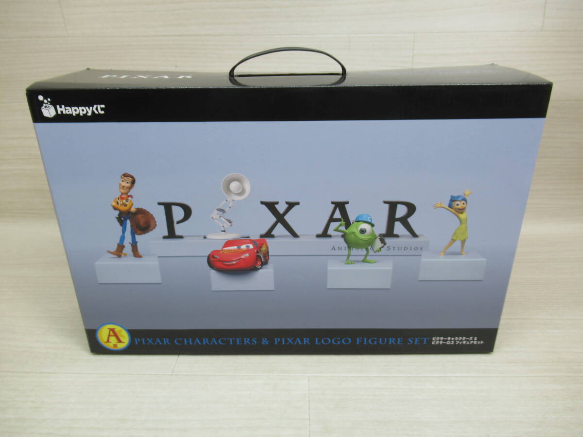 10/A676★Happyくじ A賞 ピクサーキャラクターズ&ピクサーロゴ フィギュアセット★PIXAR★Disney ディズニー★未開封品拍卖
