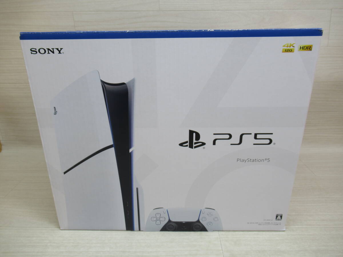 60/Q998★PS5本体★SONY ソニー★PlayStation5 本体 ディスクドライブ搭載 スリムモデル★1TB★CFI-2000A01★動作確認済 / 初期化済 中古品拍卖