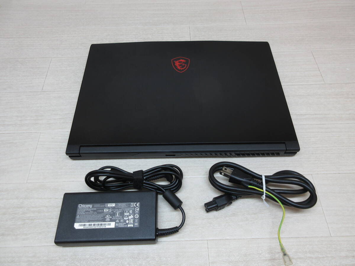 39/Э141★MSI ゲーミングノートPC GF63 9SCSR★Core i7/メモリ64GB/GTX1650TI拍卖
