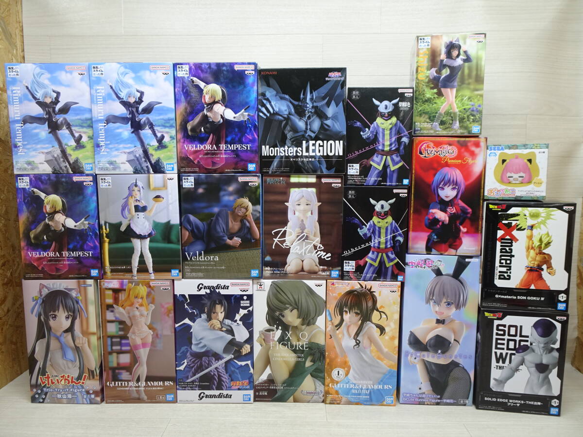 08/Ω667★同梱不可★プライズフィギュア21点セット★ナルト/オーバーロード/遊戯王/ToLOVEるダークネス/ドラゴンボール/転スラ拍卖