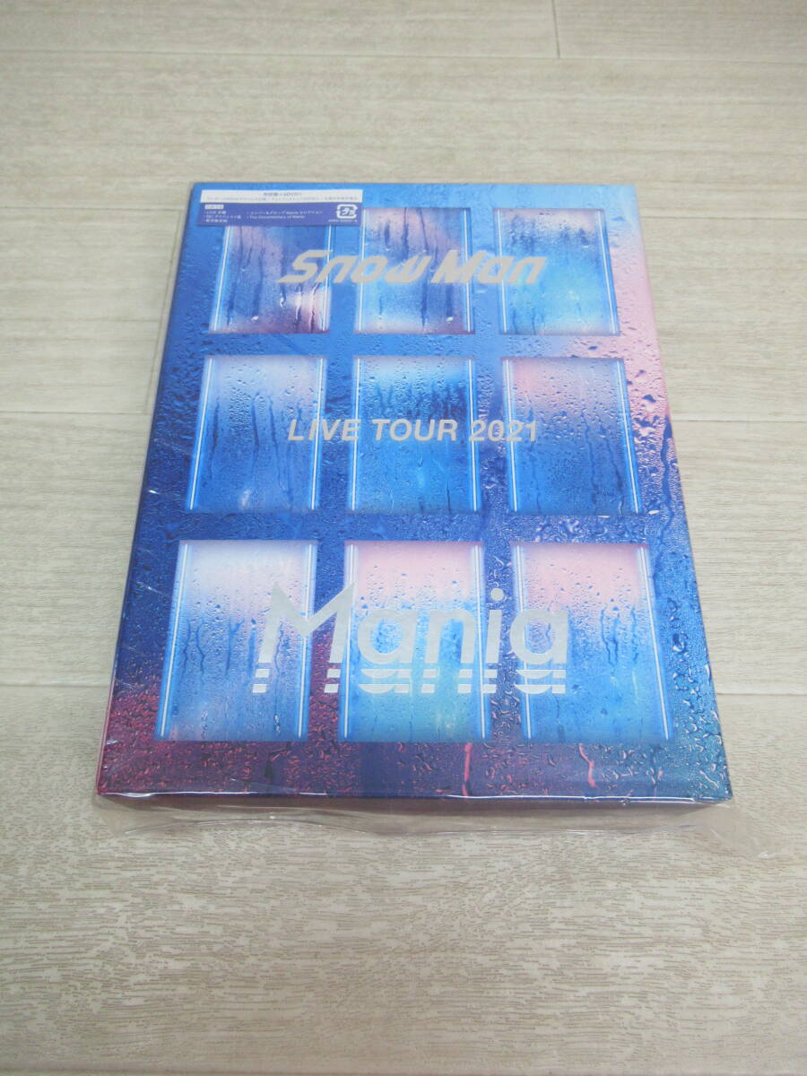 82/L288★邦楽DVD★Snow Man /「Snow Man LIVE TOUR 2021 Mania」初回盤★4枚組★再生確認済み 中古品拍卖