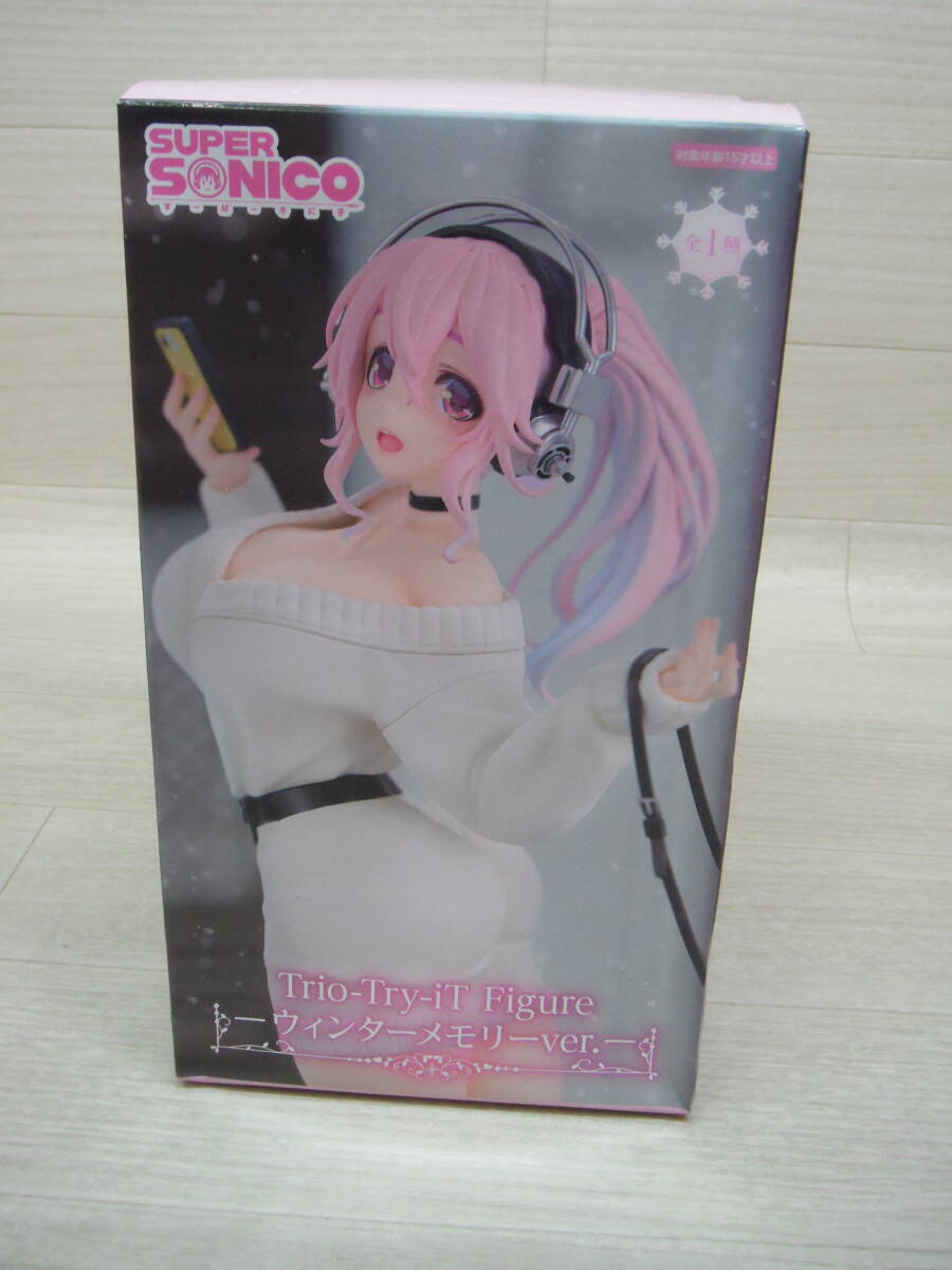 08/H431★すーぱーそに子 Trio-Try-iT Figure-ウィンターメモリーver.-★プライズ★未開封・箱ダメージあり拍卖