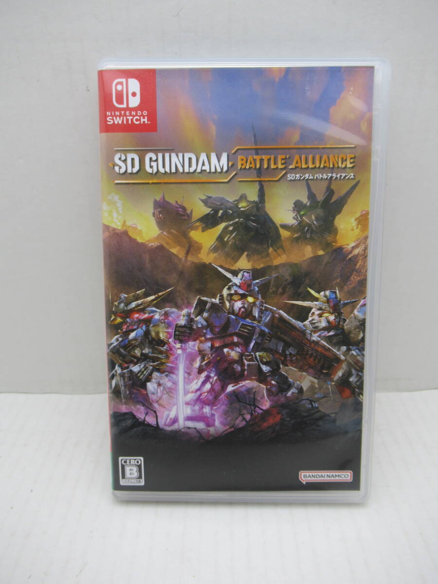 59/R733★SDガンダム バトルアライアンス★Nintendo Switch ニンテンドースイッチ★バンダイナムコ★中古品 使用品拍卖