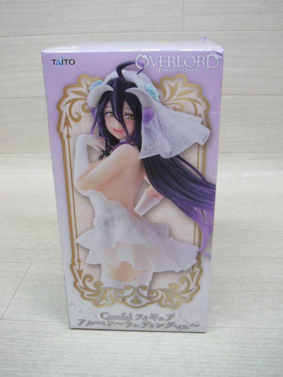 08/H439★オーバーロード Coreful フィギュア アルベド~ウェディングver.~★プライズ★未開封・箱ダメージあり拍卖
