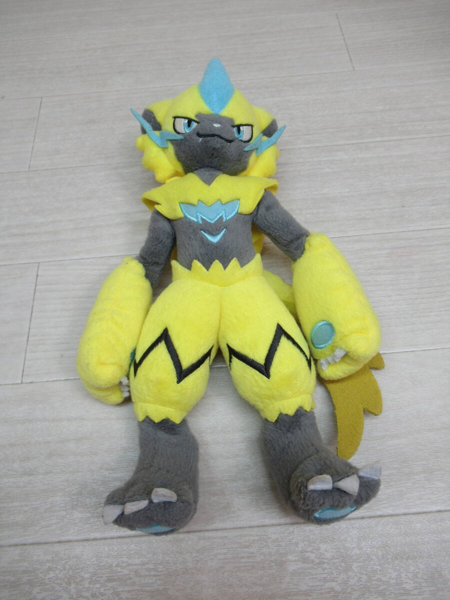 14/L294★ぬいぐるみ★Pokemon Center ポケモンセンターオリジナル ぬいぐるみ【ゼラオラ】★グッズ★中古 現状品拍卖