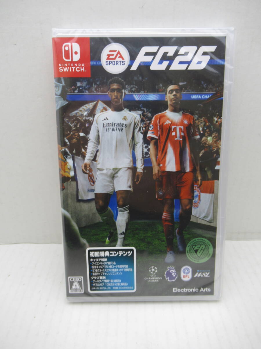59/R551★EA SPORTS FC 26★初回特典コンテンツ 付き★Nintendo Switch ニンテンドースイッチ★エレクトロニック・アーツ★未開封品拍卖