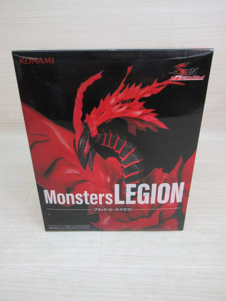 10/A727★遊戯王 ファイブディーズ Monsters LEGION ブラック・ローズ・ドラゴン★フィギュア★KONAMI コナミ★プライズ★未開封品拍卖