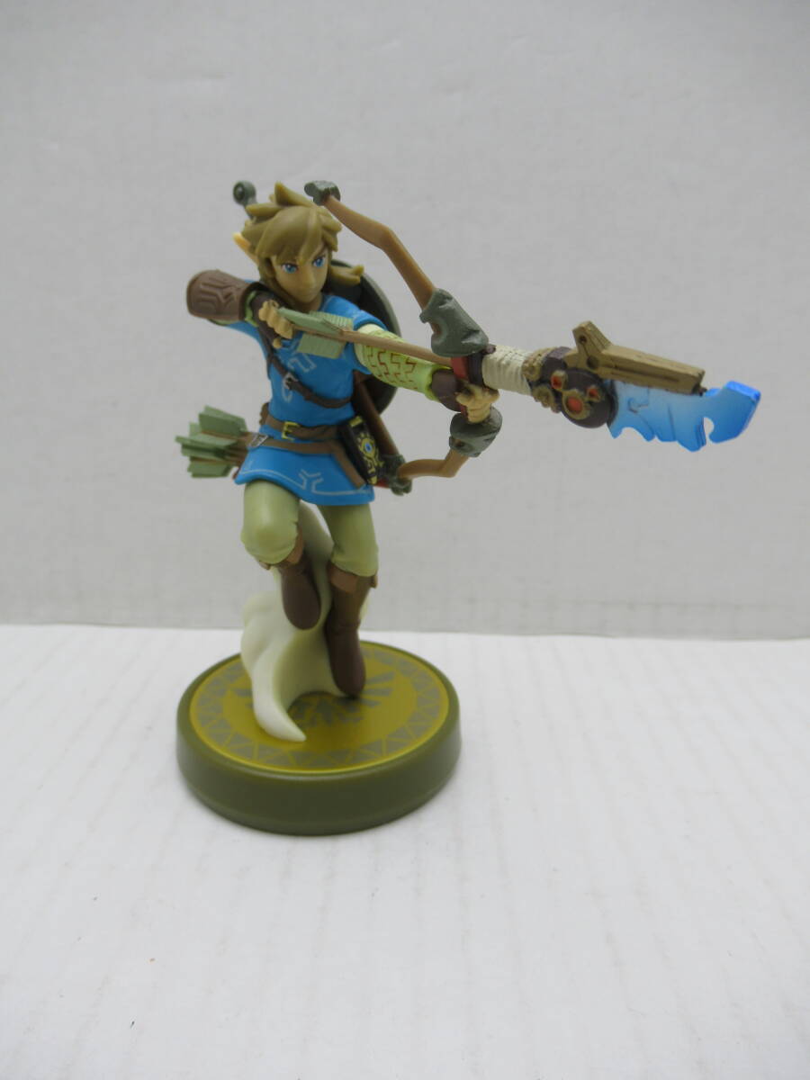 61/Q027★amiibo アミーボ ゼルダの伝説 ブレス オブ ザ ワイルド【リンク(弓)】★アミーボ本体 単品★動作確認済/初期化済 中古品拍卖