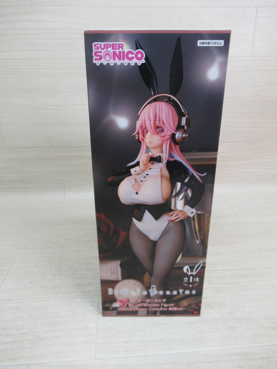 08/A734★すーぱーそに子 BiCute Bunnies Figure -Newly Drawn Costume 燕尾ver.-★フィギュア★FuRyu★プライズ★未開封品拍卖