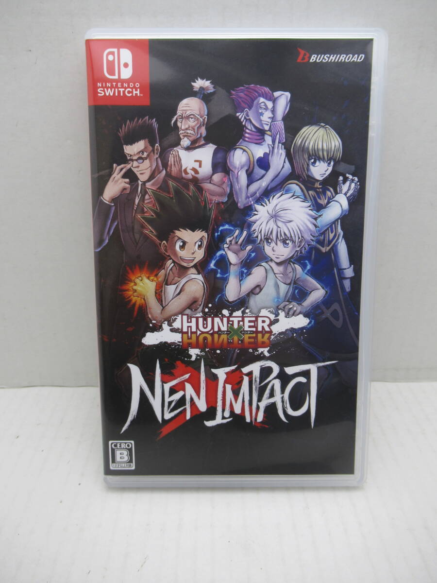 59/R057★HUNTER×HUNTER NEN×IMPACT★Nintendo Switch ニンテンドースイッチ★ブシロード★中古品 使用品拍卖