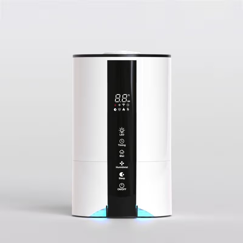 新品 加湿器 大容量 5L卓上 超音波式 ハイブリッド式加湿器 3段階調節 LEDライト 睡眠モード 省エネ タイマー 360°吹出口 PSE認証済拍卖