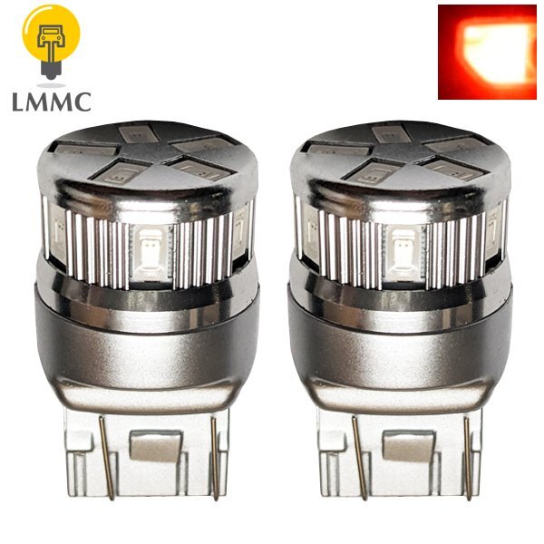 トヨタ カローラⅡ カローラ2 ( EL/NL5#系 ) T20 ダブル LED T20W ブレーキランプ テールランプ 11連 超省電力 レッド 赤 車検対応拍卖