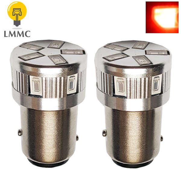 日産 プレーリーリバティ ( M12 ) S25ダブル球 LED S25W ブレーキランプ テールランプ 11連 ブレーキ球 無極性 省電力 レッド 赤 車検対応拍卖