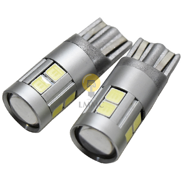 24v車 2球セット 青白い 9000k T10 LED 3030chip 9連 バックランプ ポジション球 車幅灯 バス ダンプ トラック ホワイト【無極性】拍卖