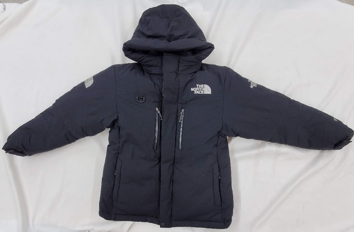 THE NORTH FACE ノースフェイス キッズ ヒマラヤンパーカー ダウンジャケット GORE-TEX INFINIUM 140サイズ ブラック fg0708-8-52拍卖