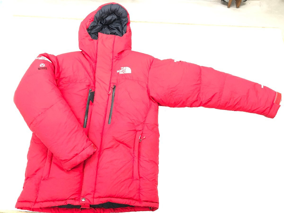 【THE NORTH FACE】ダウンジャケット SUMMIT SERIES WINDSTOPPER 赤 L ノースフェイス サミットシリーズ fa1025-3拍卖