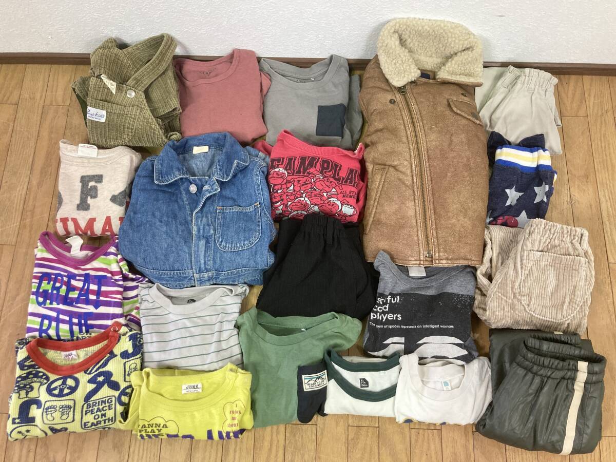 ★20点セット★ 95サイズ 男の子 メンズ まとめ売り 大量 長袖 古着 キッズ 子供服 ベール 生地 激安 格安 まとめて拍卖