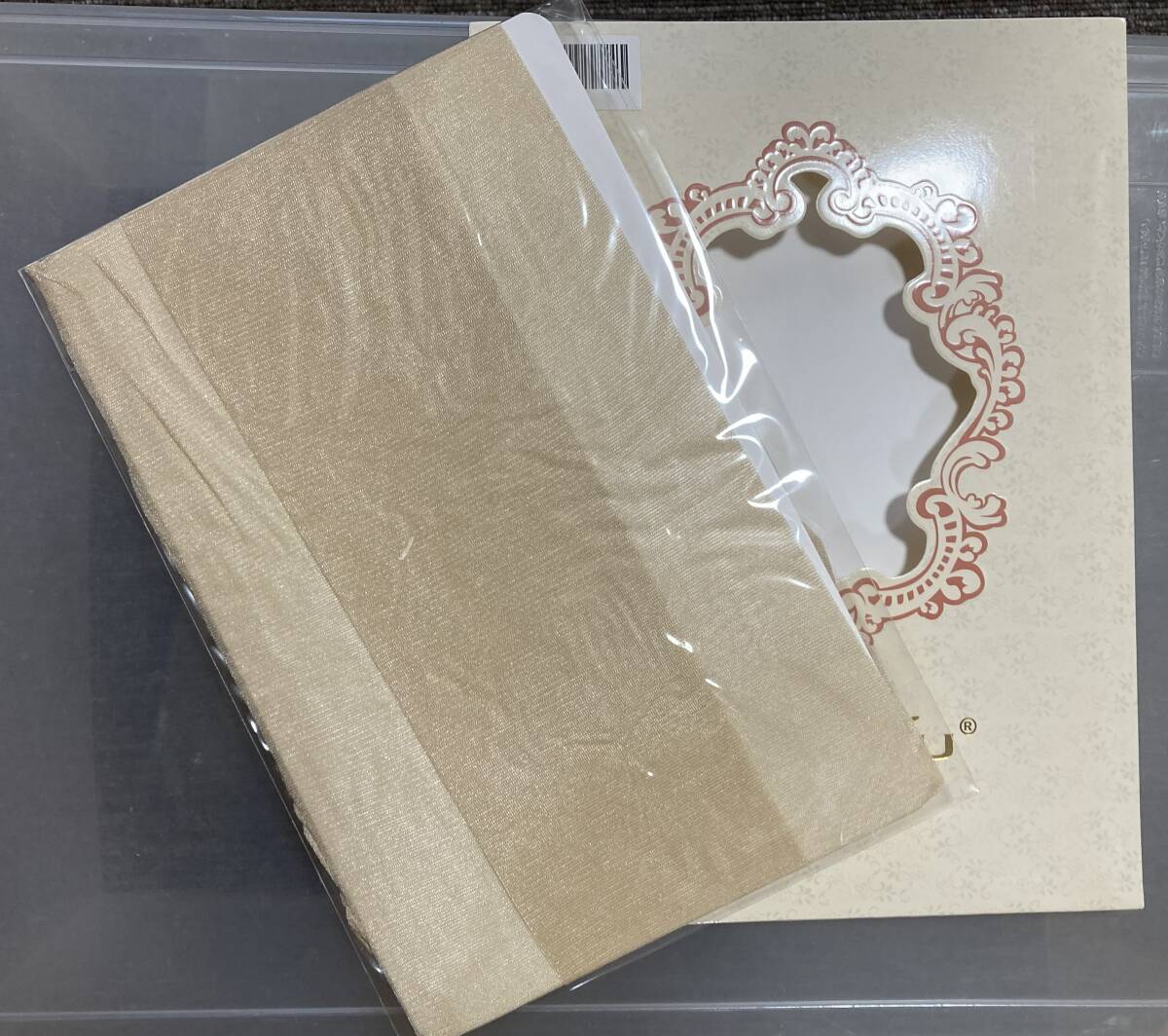 HOSEXIU MLサイズ 15デニール 日本製ライトベージュ ハイウエスト光沢マチありフラットシーム 足型無しパンティストッキング拍卖