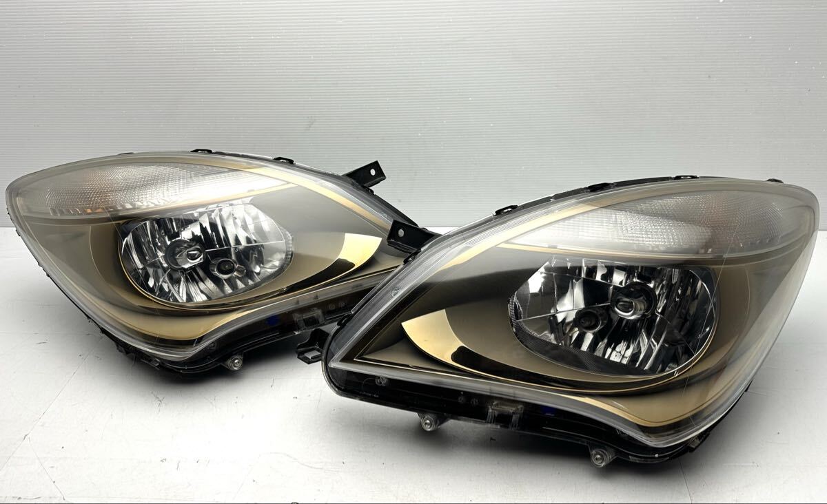 ★希少★当日発送★ スズキ MA15S ソリオ デリカD2等 ヘッドライトゴールド 左右セット ハロゲン 35300-54M0 LE10H6223 MB15S (Q263)拍卖