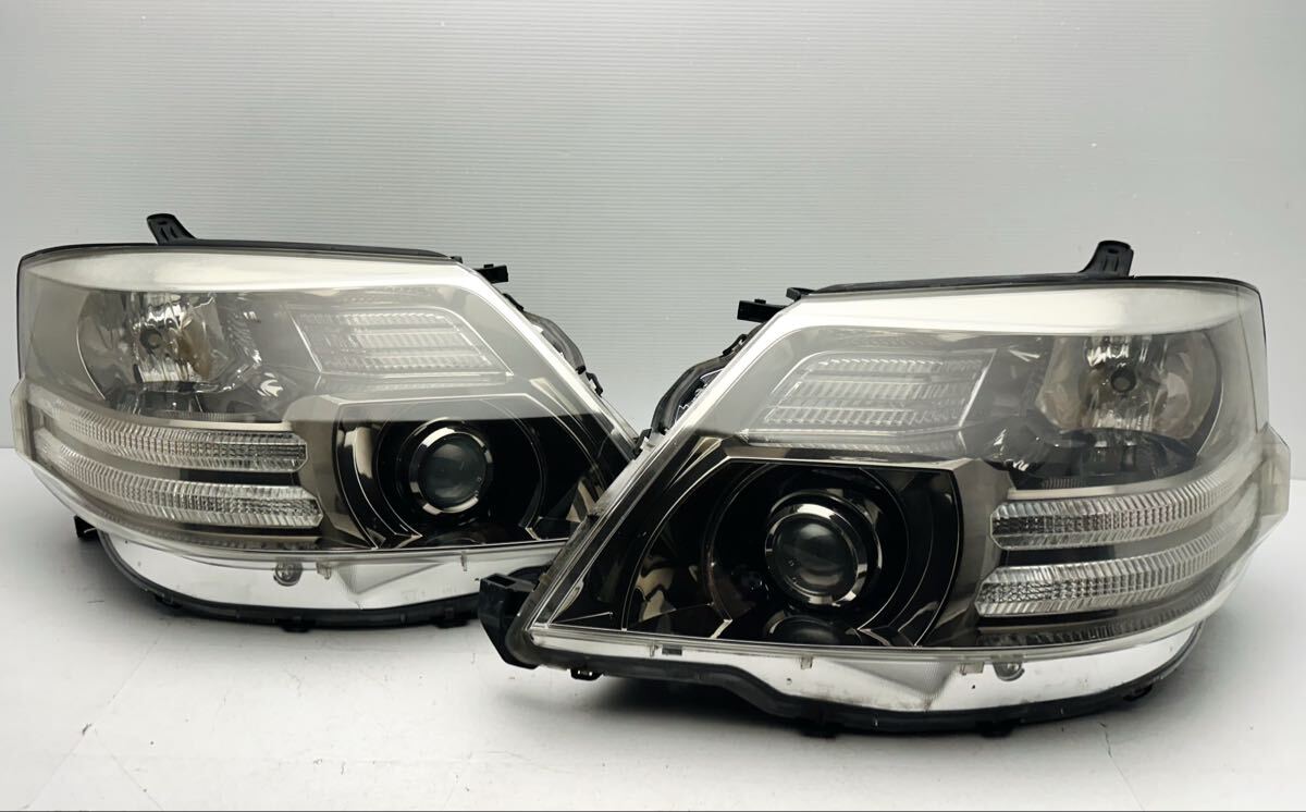 ★当日営業★10系 アルファード 後期 ANH10W MNH10W 純正 HID ヘッドライト 左右セット AFS付 ICHIKOH 58-17 打刻 7 (U268)拍卖